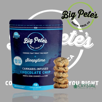 Shop Sleepytime CBN [10pk] (100mg THC/50mg CBN) | Crystal Nugs