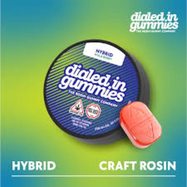 100mg - Hula Berry - Rosin Gummies (10pk - 20 Servings) - Image 1 100mg - Hula Berry - Rosin Gummies (10pk - 20 Servings) - Image 1