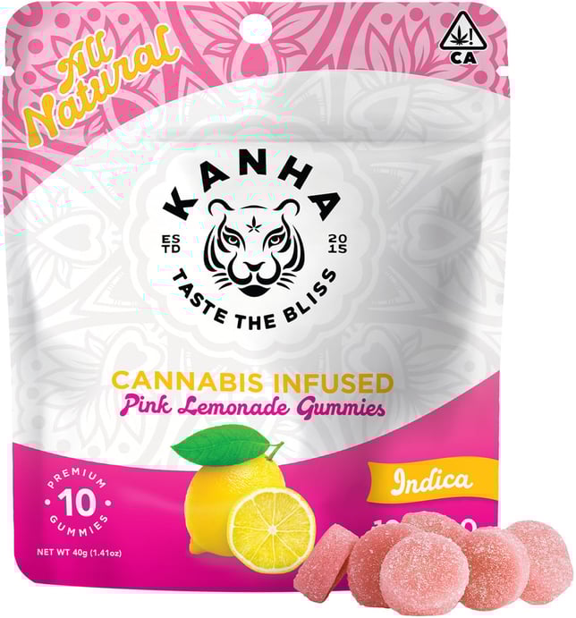 Pink Lemonade - Indica [10pk] (100mg) - Image 1
