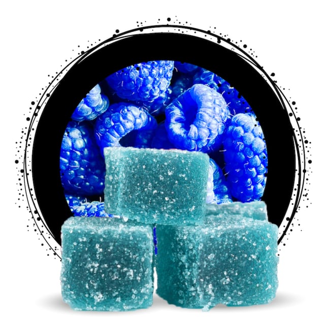 Ozone - Blue Raspberry Soft Chews (100mg 20pk) - Image 1