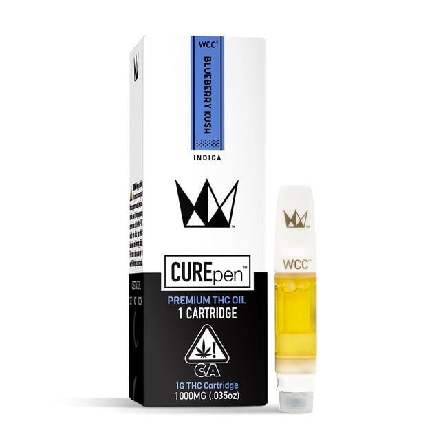 Blueberry Kush CUREpen Cartridge - 1g - Image 1 Blueberry Kush CUREpen Cartridge - 1g - Image 1
