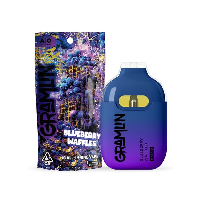 Blueberry Waffles AIO [1000mg] - Image 1