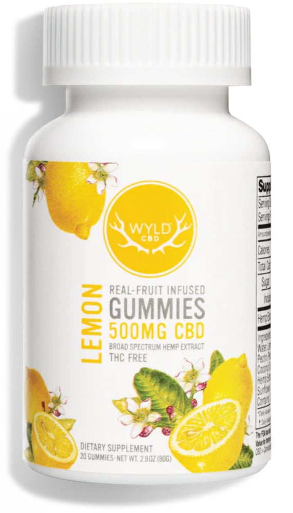500mg Lemon CBD Gummies (20-pack) - Image 1 500mg Lemon CBD Gummies (20-pack) - Image 1