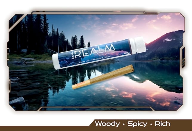 Realm - Kahlua Kookies Pre-Roll (1g) - Image 1 Realm - Kahlua Kookies Pre-Roll (1g) - Image 1