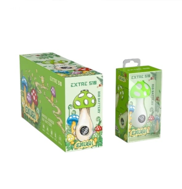 EMush Mushroom Battery - Green - Image 1 EMush Mushroom Battery - Green - Image 1