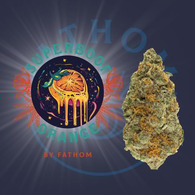 Fathom Cannabis - Superboof Orange Pre-Ground Flower - Image 1 Fathom Cannabis - Superboof Orange Pre-Ground Flower - Image 1