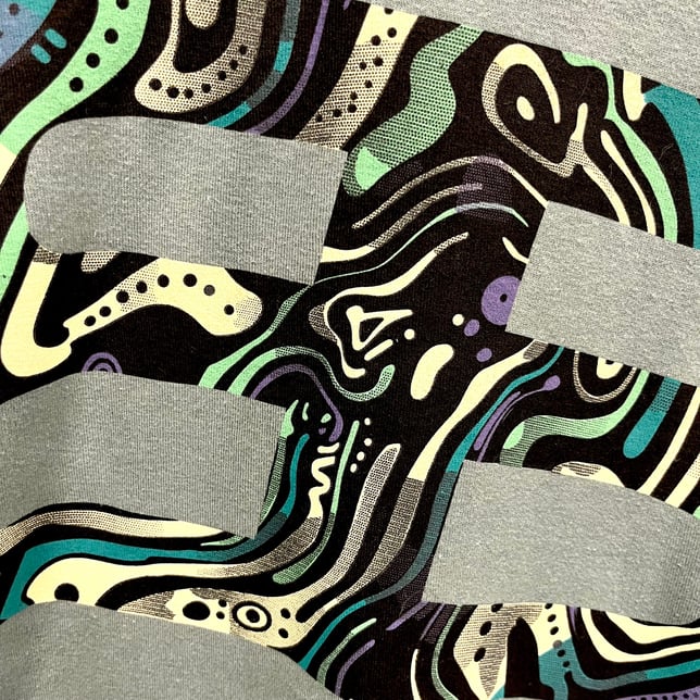Trippy Double B Tee - Green [M] - Image 2