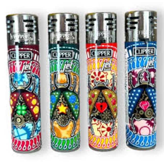 Jet Flame Lighter - Shiny Beetle - Image 1