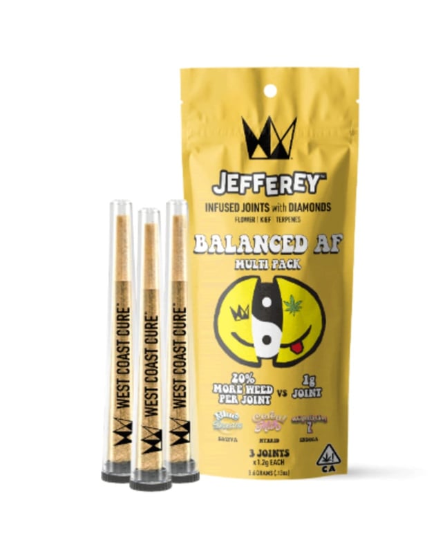 Balanced AF Pre-rolls (3 x 1.2g) - Image 1