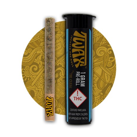 The Clear TWAX Infused Pre-roll 1g | Anytime - Image 1 The Clear TWAX Infused Pre-roll 1g | Anytime - Image 1