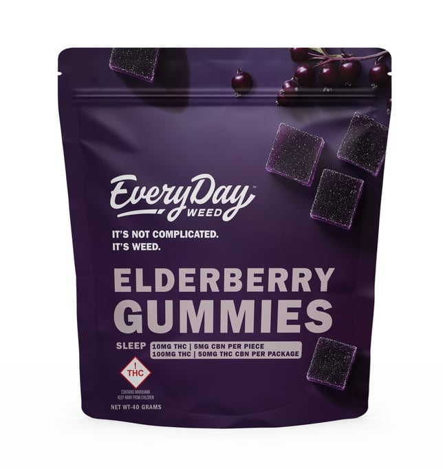 2:1 Elderberry [10pk] (100mg THC/50mg CBN) - Image 1