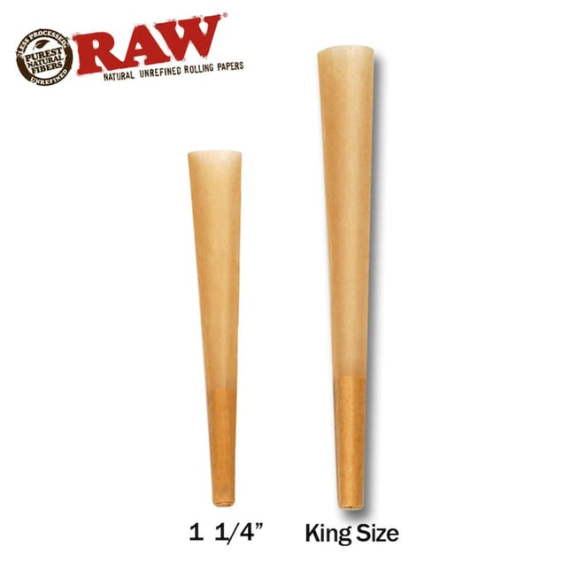 RAW - Classic Cones 1 1/4 6pk - Image 2