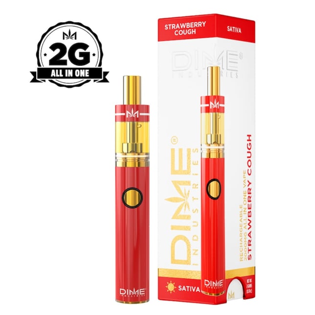 Shop DIME - Strawberry Cough Signature Line Disposable (2g) | Fine