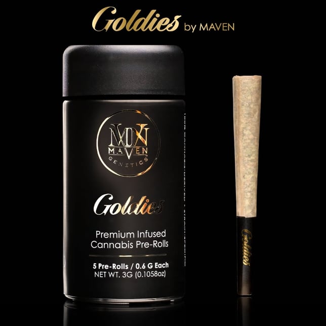 FKAFL Goldies Infused Pre-Rolls 5-Pack [3g] - Image 1