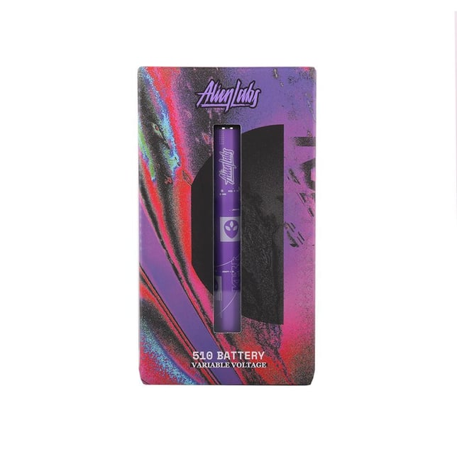 Alien Labs 510 Battery - Galactic Purple - Image 1 Alien Labs 510 Battery - Galactic Purple - Image 1
