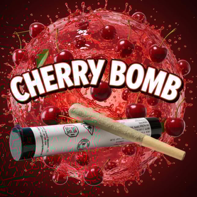 Twisted Buds - Cherry Bomb Pre-Roll (1g) - Image 1 Twisted Buds - Cherry Bomb Pre-Roll (1g) - Image 1