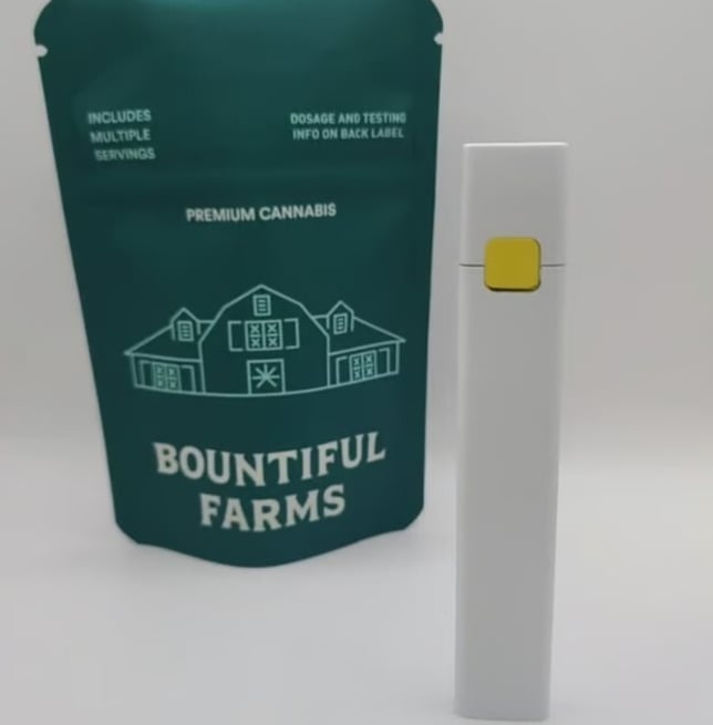 Bountiful Farms - Gloss Boss Live Hash Rosin Disposable (0.5g) - Image 1 Bountiful Farms - Gloss Boss Live Hash Rosin Disposable (0.5g) - Image 1