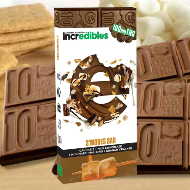 S'mores Bar (100mg) - Image 1 S'mores Bar (100mg) - Image 1