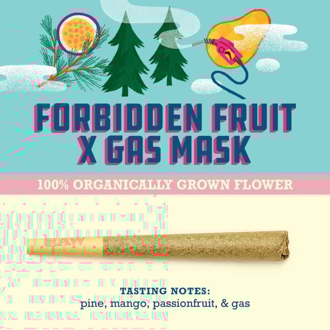 Paper Crane - Forbidden Fruit x Gas Mask Pre-Roll (1g) - Image 1 Paper Crane - Forbidden Fruit x Gas Mask Pre-Roll (1g) - Image 1