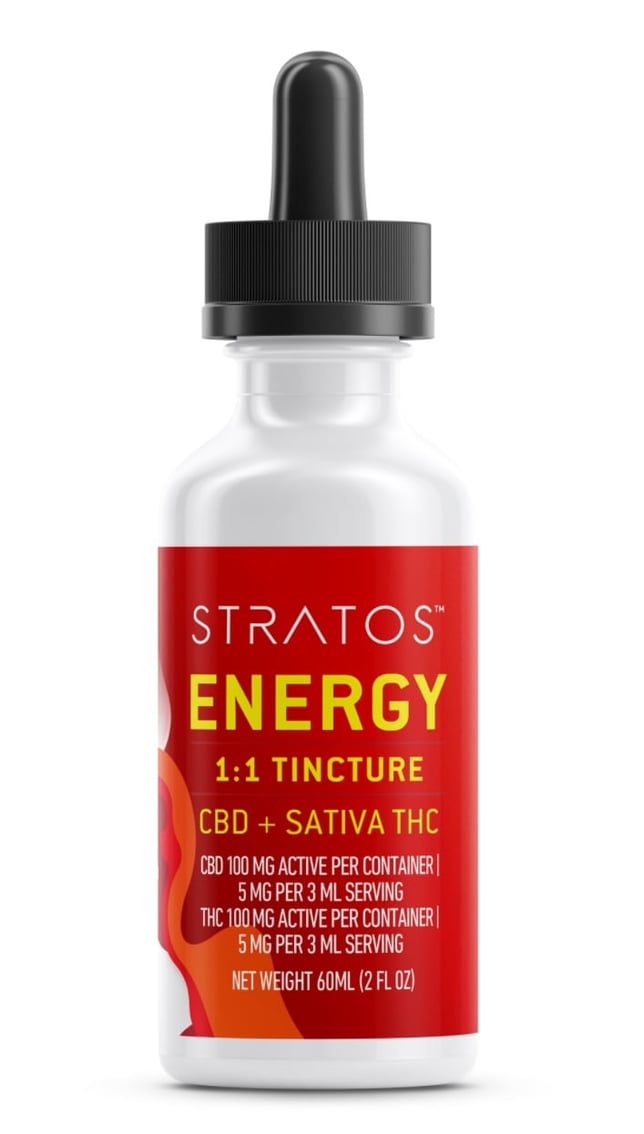 1:1 Energy - Tangerine (100mg CBD/100mg THC) - Image 1