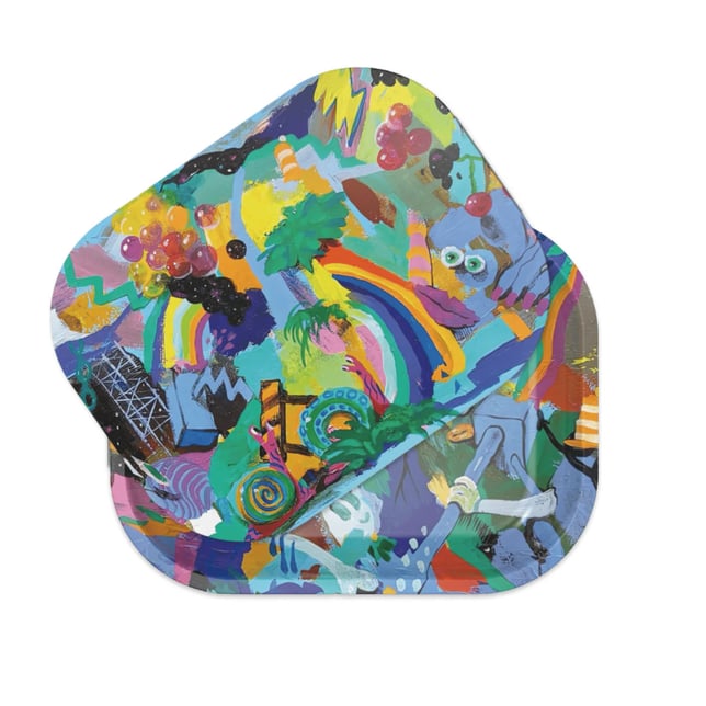 "Alltopia" by Adam O'Day - Rolling Tray + Cover - Image 1