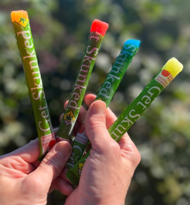 1:1 Orange Freezable Treats [10pk] (100mg CBD/100mg THC) - Image 2