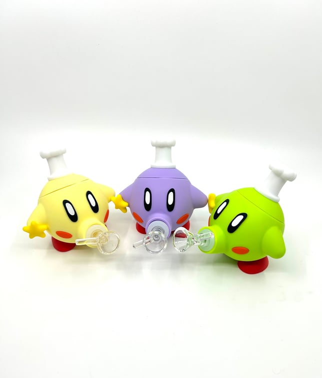 Silicone Kirby Bong - $20 - Image 2