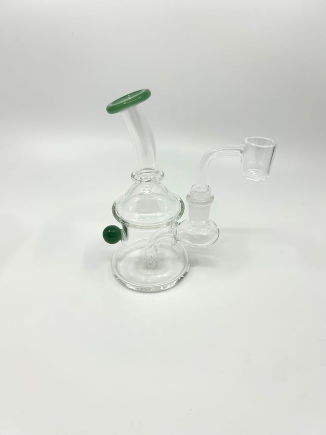 Mini Bell Dab Rig w/ Marble - $25 - Image 2 Mini Bell Dab Rig w/ Marble - $25 - Image 2