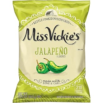Miss Vickie's Jalapeño Chips (1.38 oz) - Image 1 Miss Vickie's Jalapeño Chips (1.38 oz) - Image 1