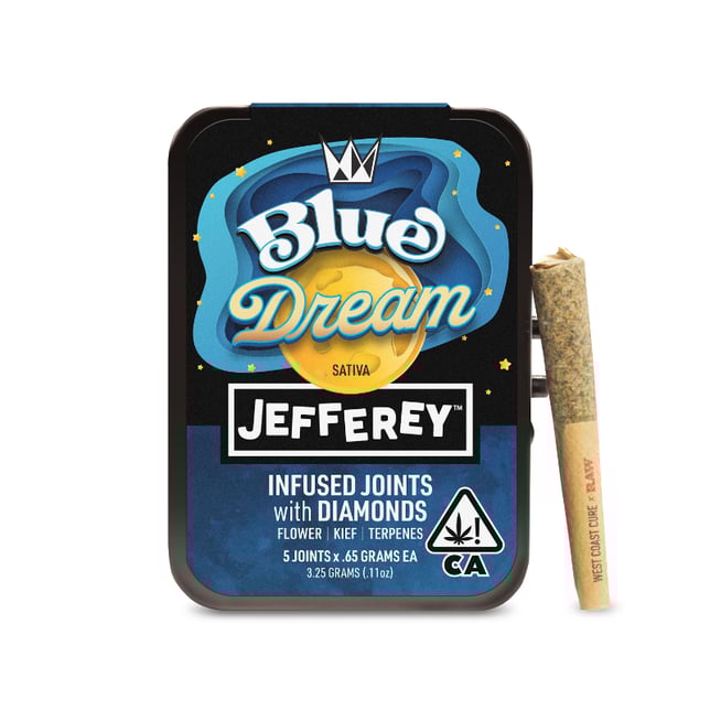 Blue Dream - Jefferey Infused Joint .65g 5 Pack - Image 1