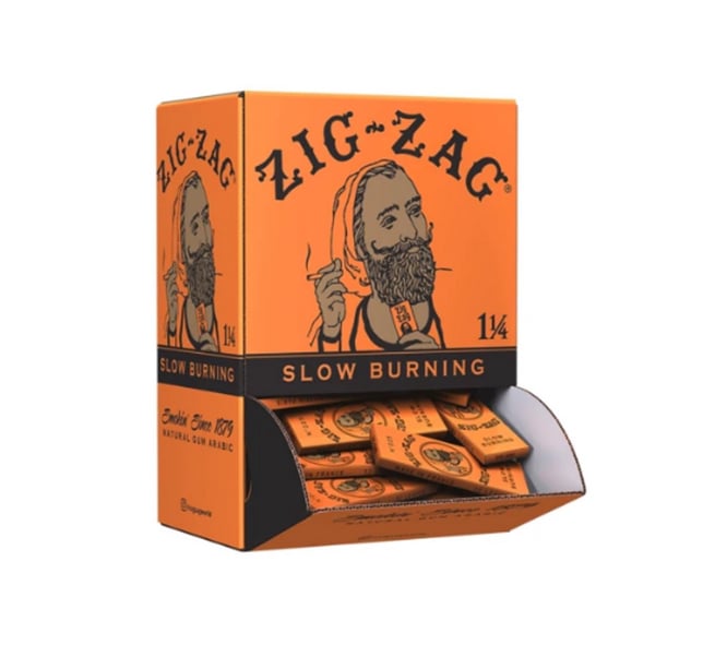 French Orange Rolling Papers - 1 1/4 (78mm) - Image 1