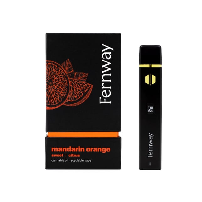 Fernway - Mandarin Orange Traveler (2g) - Image 1 Fernway - Mandarin Orange Traveler (2g) - Image 1