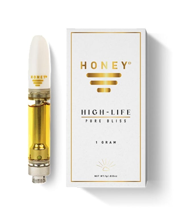 Honey High Life Blackberry Kush Cartridge - Image 1 Honey High Life Blackberry Kush Cartridge - Image 1