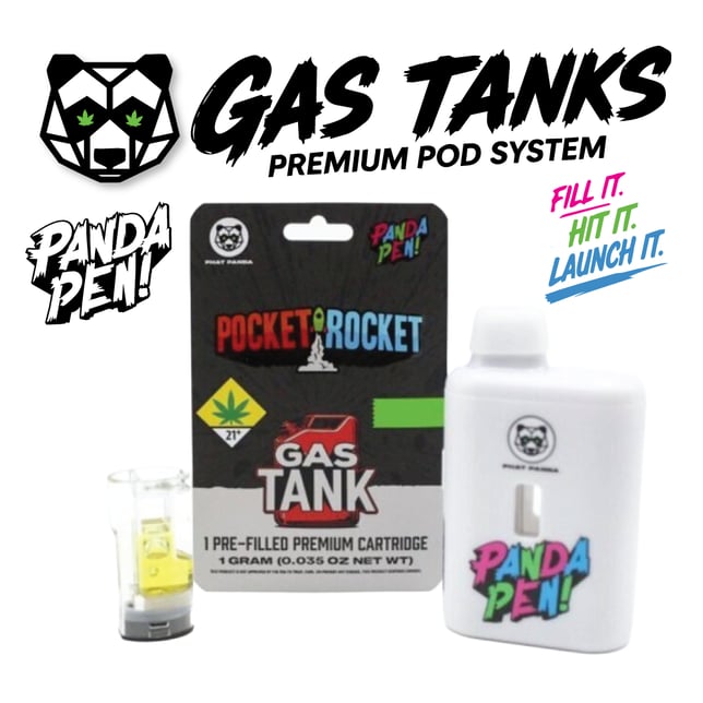 Pocket Rocket Device - Blue/Pink Tie Dye (Only Works With Rocket Gas Pod) - Image 2