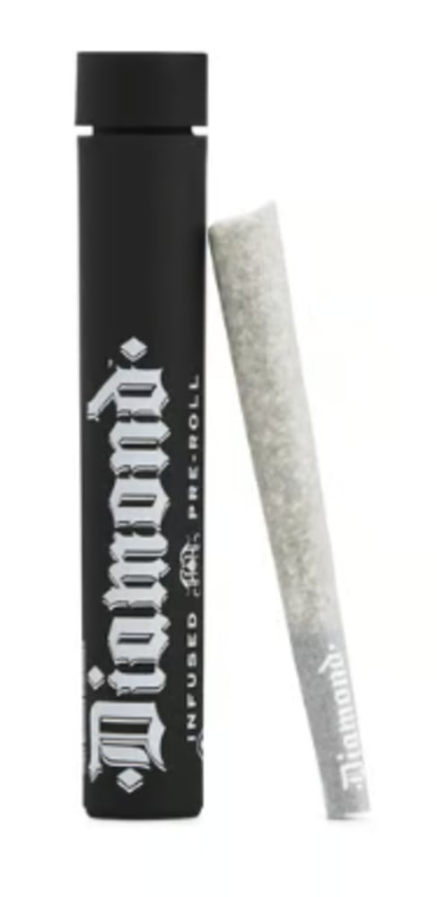 Lemon Tree | Hybrid - Diamond THCA-Infused Pre-Roll - 1G Joint - Image 1