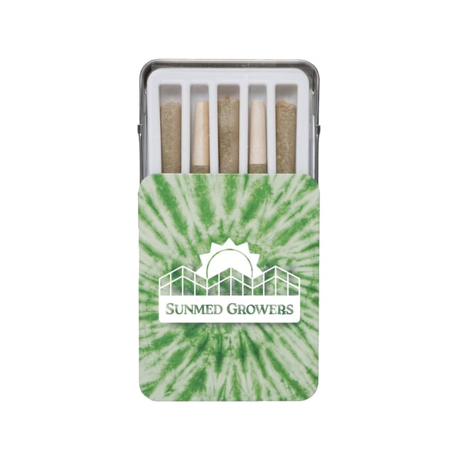 SDG OG Pre-Roll 2.5g 5-Pack Tin - Image 1 SDG OG Pre-Roll 2.5g 5-Pack Tin - Image 1