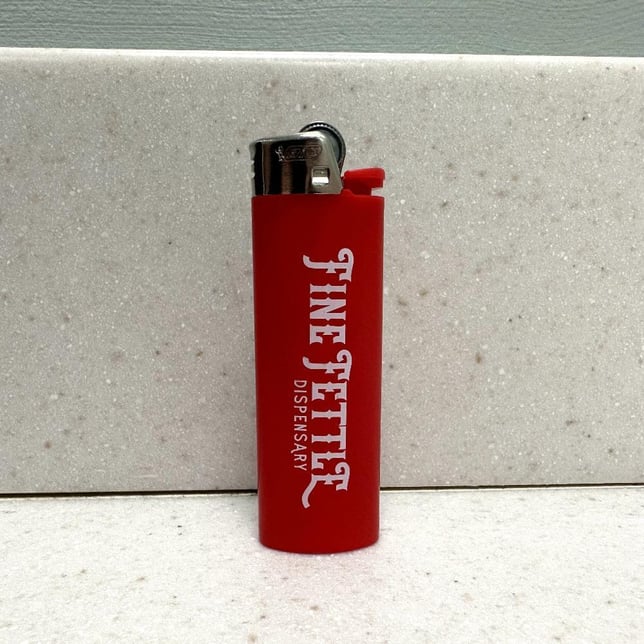 Fine Fettle Bic Lighter - Red - Image 1 Fine Fettle Bic Lighter - Red - Image 1