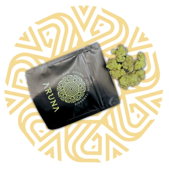 Aruna - Grape Gas Flower - Image 1 Aruna - Grape Gas Flower - Image 1