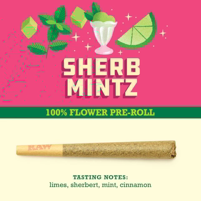 Paper Crane - Sherb Mintz Pre-Roll (1g) - Image 1 Paper Crane - Sherb Mintz Pre-Roll (1g) - Image 1