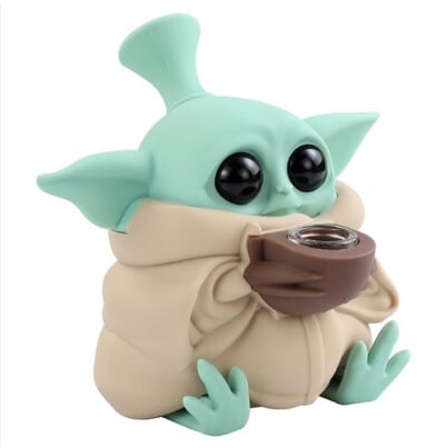 Silicone Grogu (Baby Yoda) Bong - Image 2