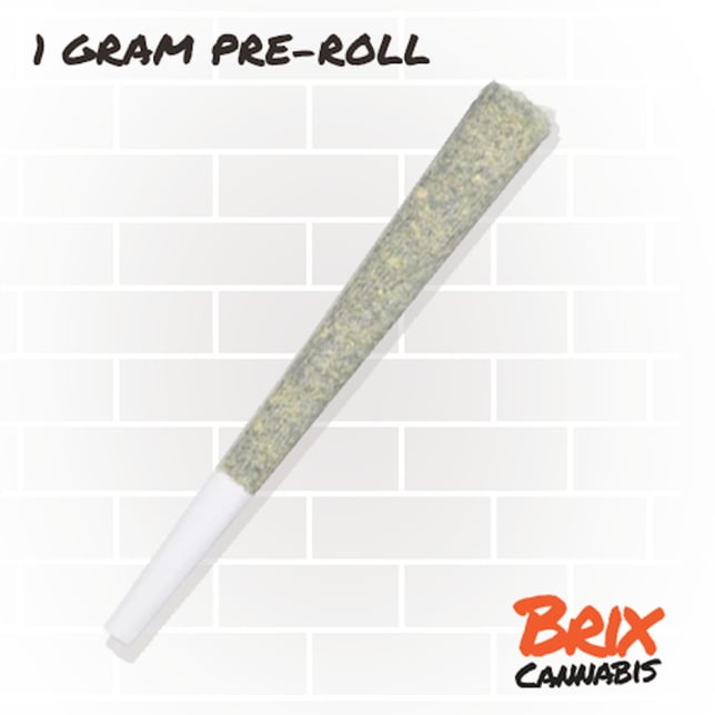 BRIX Cannabis - Mac Stomper (S) T14.6% 1g Pre-Roll 1pk (1g) C0101000089 - Image 1 BRIX Cannabis - Mac Stomper (S) T14.6% 1g Pre-Roll 1pk (1g) C0101000089 - Image 1