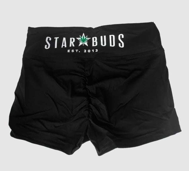 Rusched Athletic Shorts - Image 1 Rusched Athletic Shorts - Image 1