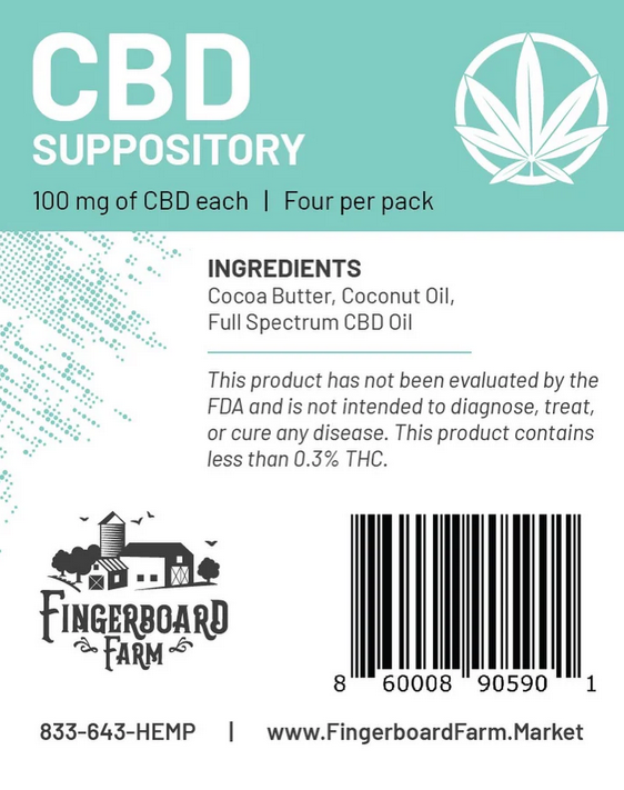 CBD Suppositories (100mg) - Image 4 CBD Suppositories (100mg) - Image 4