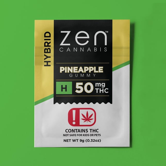 Pineapple - Hybrid [10pk] (100mg) - Image 1