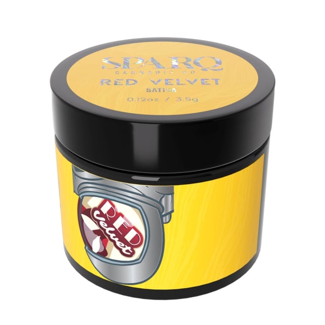 Sparq - Red Velvet Flower - Image 1 Sparq - Red Velvet Flower - Image 1