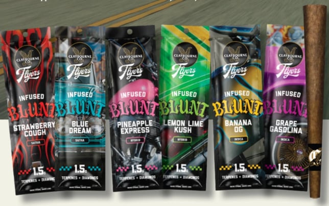 Lemon Lime Kush (1.5g) - Flyers Infused Blunt - Image 1 Lemon Lime Kush (1.5g) - Flyers Infused Blunt - Image 1