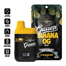 Banana OG (1g) - Gassers All-In-One Liquid Diamonds Vape - Image 1 Banana OG (1g) - Gassers All-In-One Liquid Diamonds Vape - Image 1