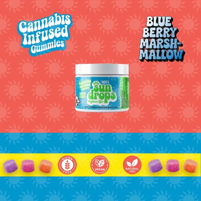 Blueberry Marshmallow [10pk] (100mg) - Image 1