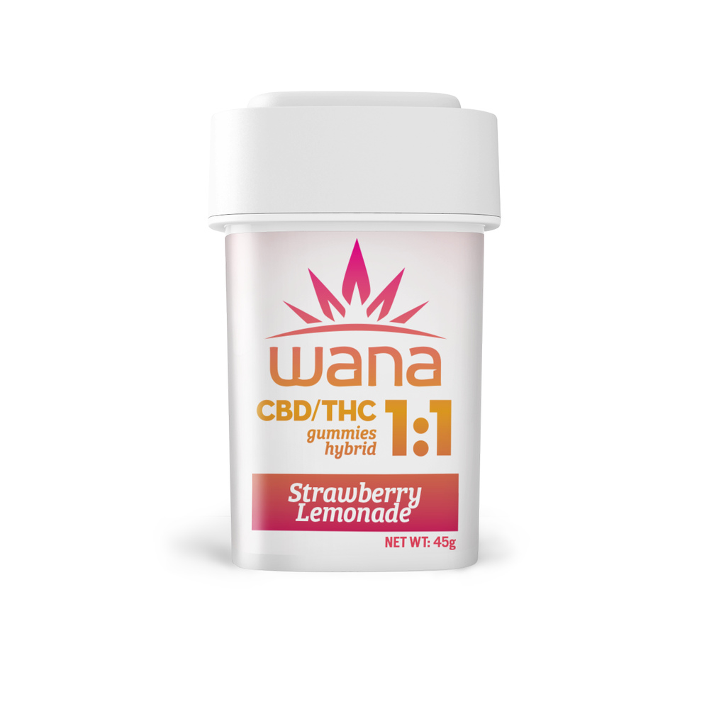 1:1 Strawberry Lemonade [10pk] (100mg CBD/100mg THC)