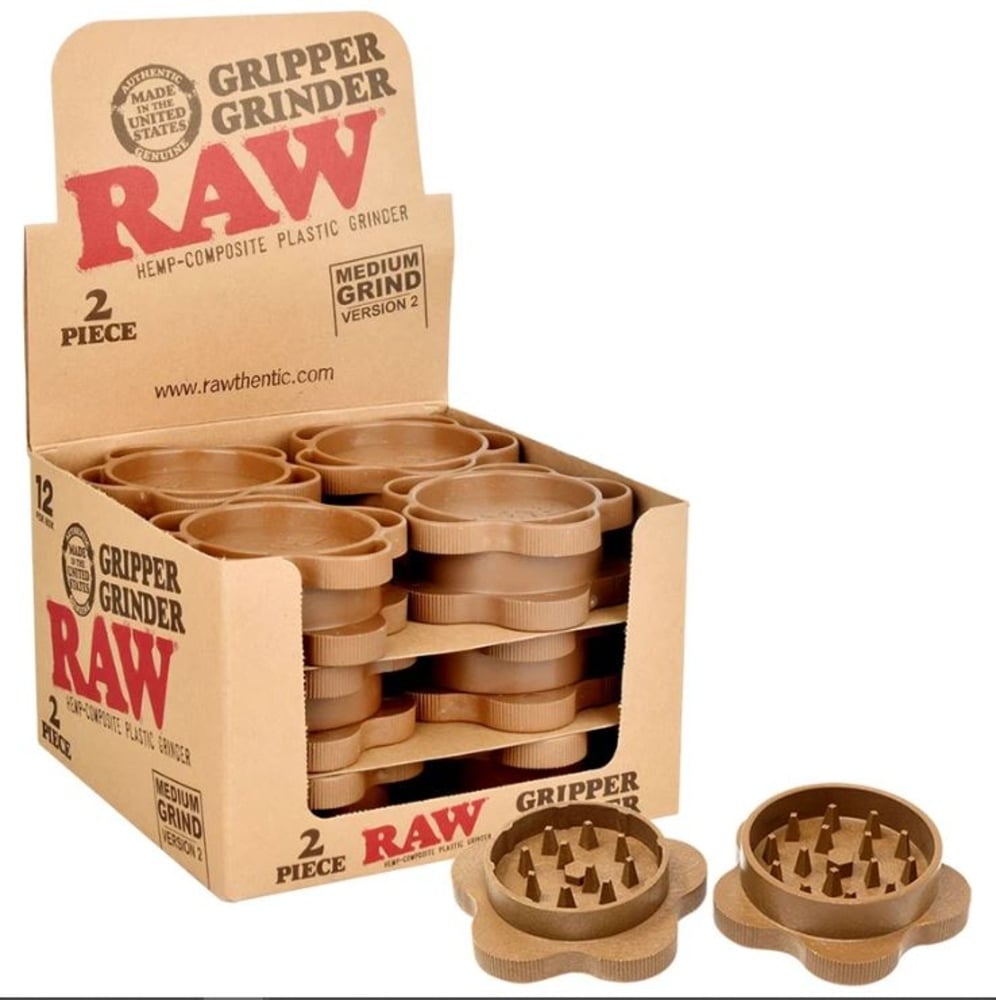 RAW 2pc Hemp Gripper Grinder